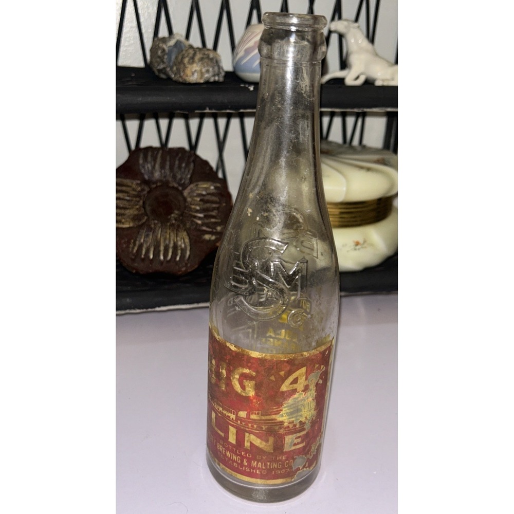 Big "4" Line Soda‎ Bottle - Sudbury, Ontario